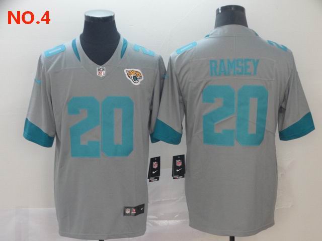 Men's Jacksonville Jaguars #20 Jalen Ramsey Jerseys-10